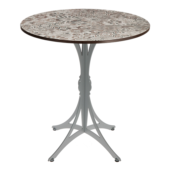 Eiffel Table - Round Top Compact HPL 12 mm